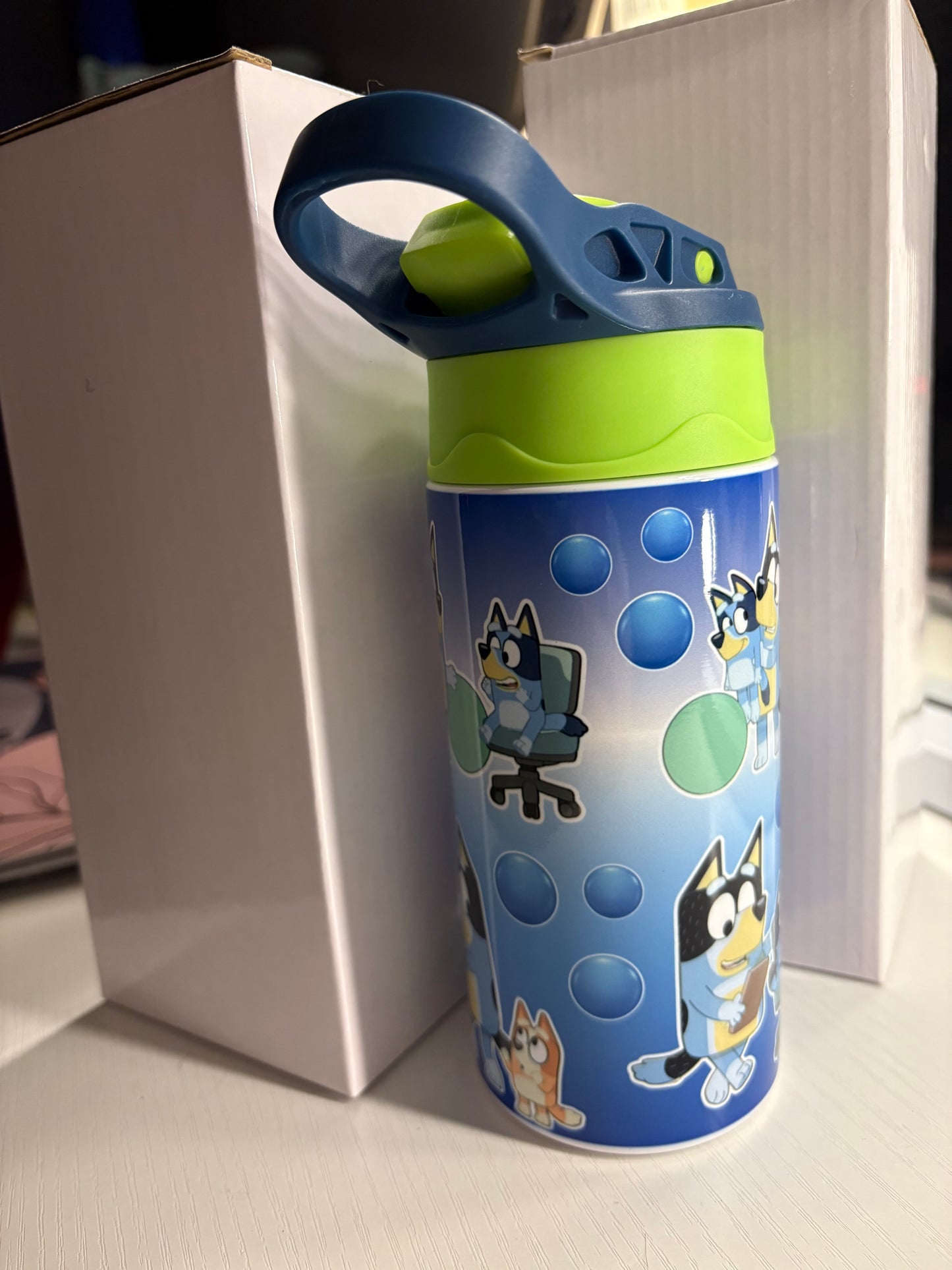 Dad Bluey Kids 12oz Sippy Cup