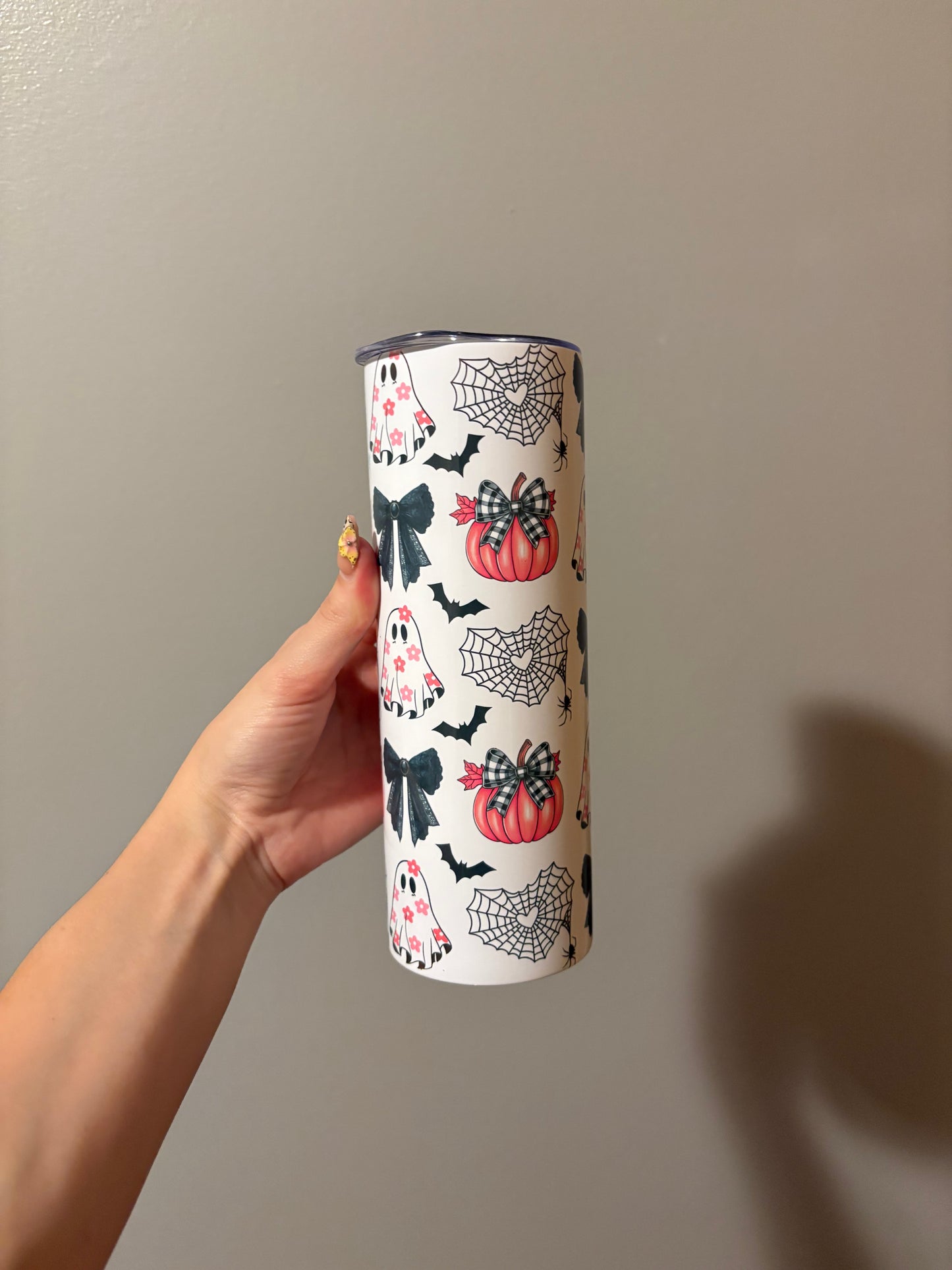 Spider Web Heart 20oz Tumbler