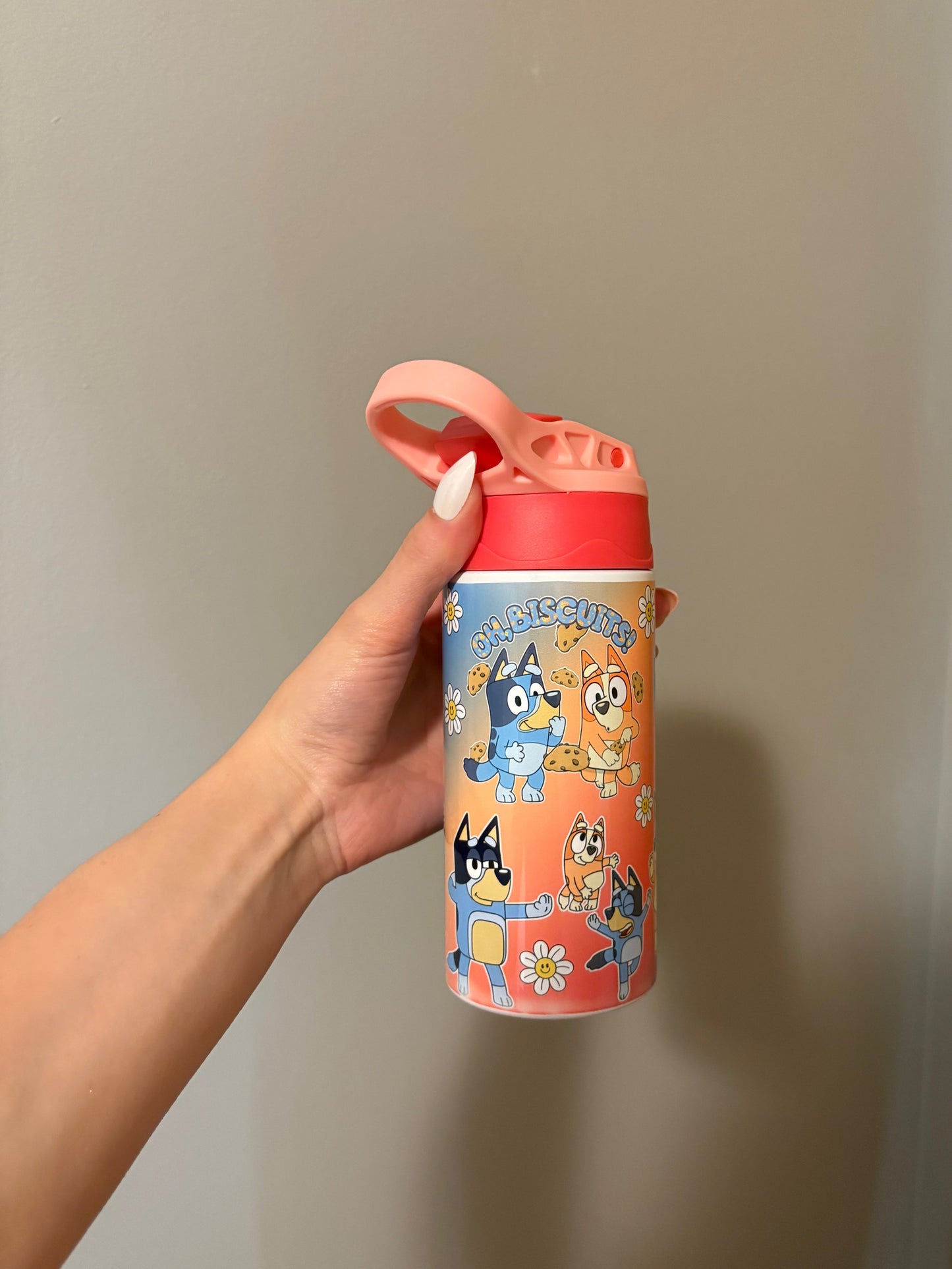 Pink Bluey Kids 12oz Sippy Cup