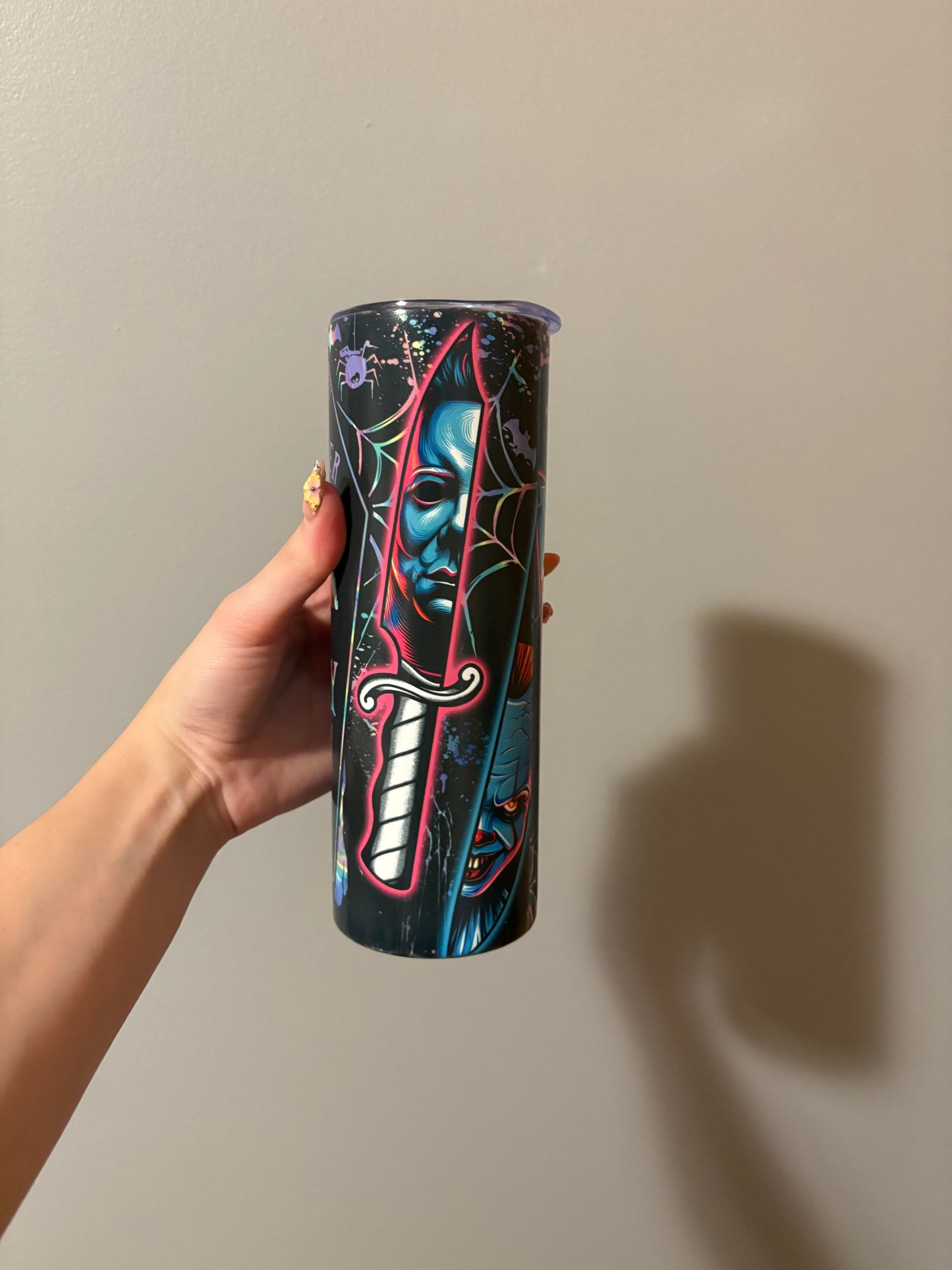 Spooky B*tch Season 20oz Glow In The Dark Tumbler