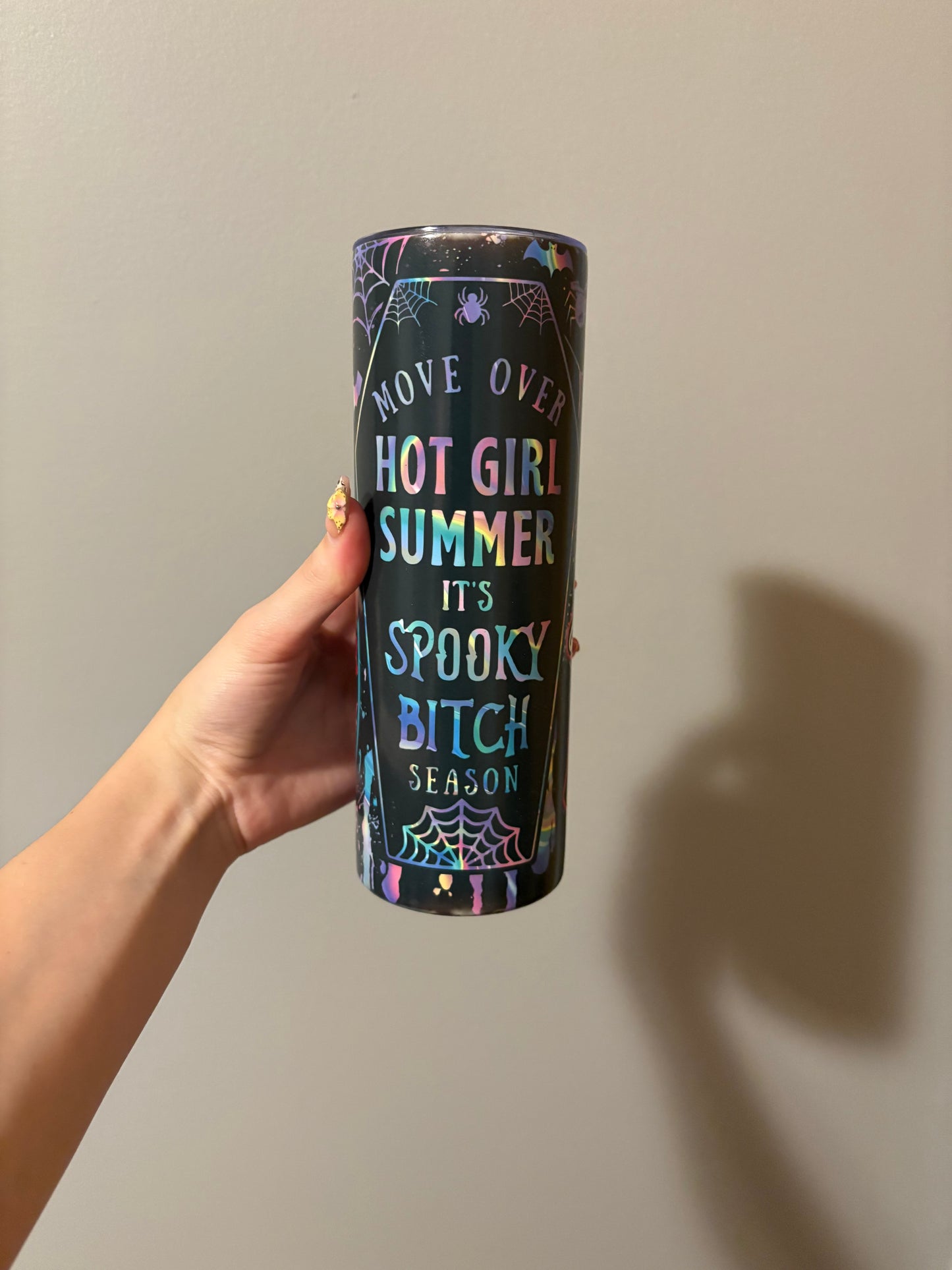 Spooky B*tch Season 20oz Glow In The Dark Tumbler