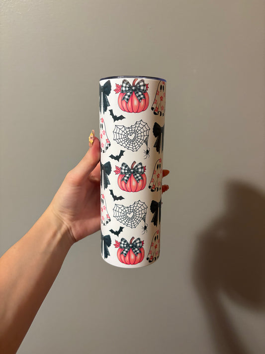 Spider Web Heart 20oz Tumbler