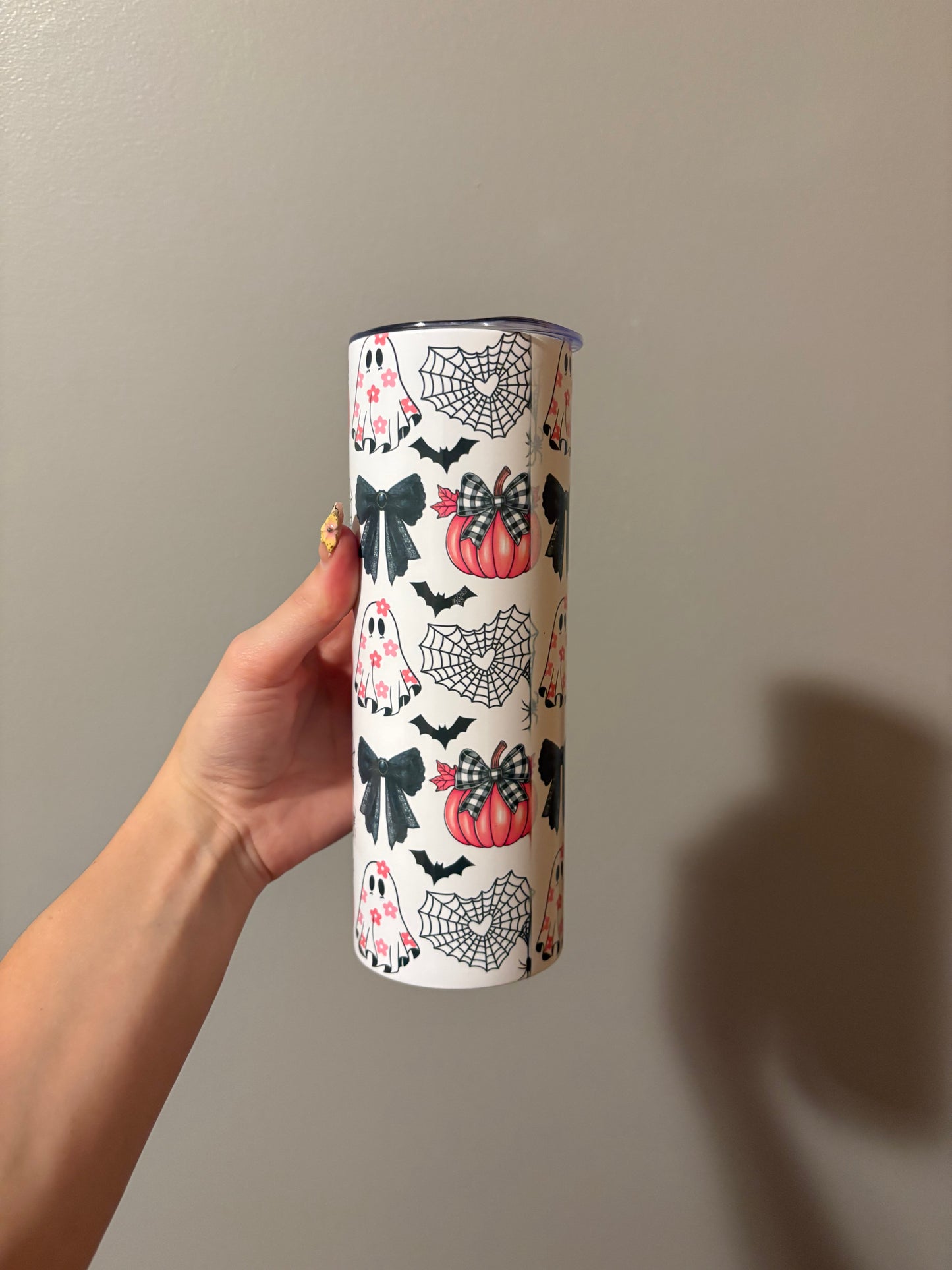 Spider Web Heart 20oz Tumbler