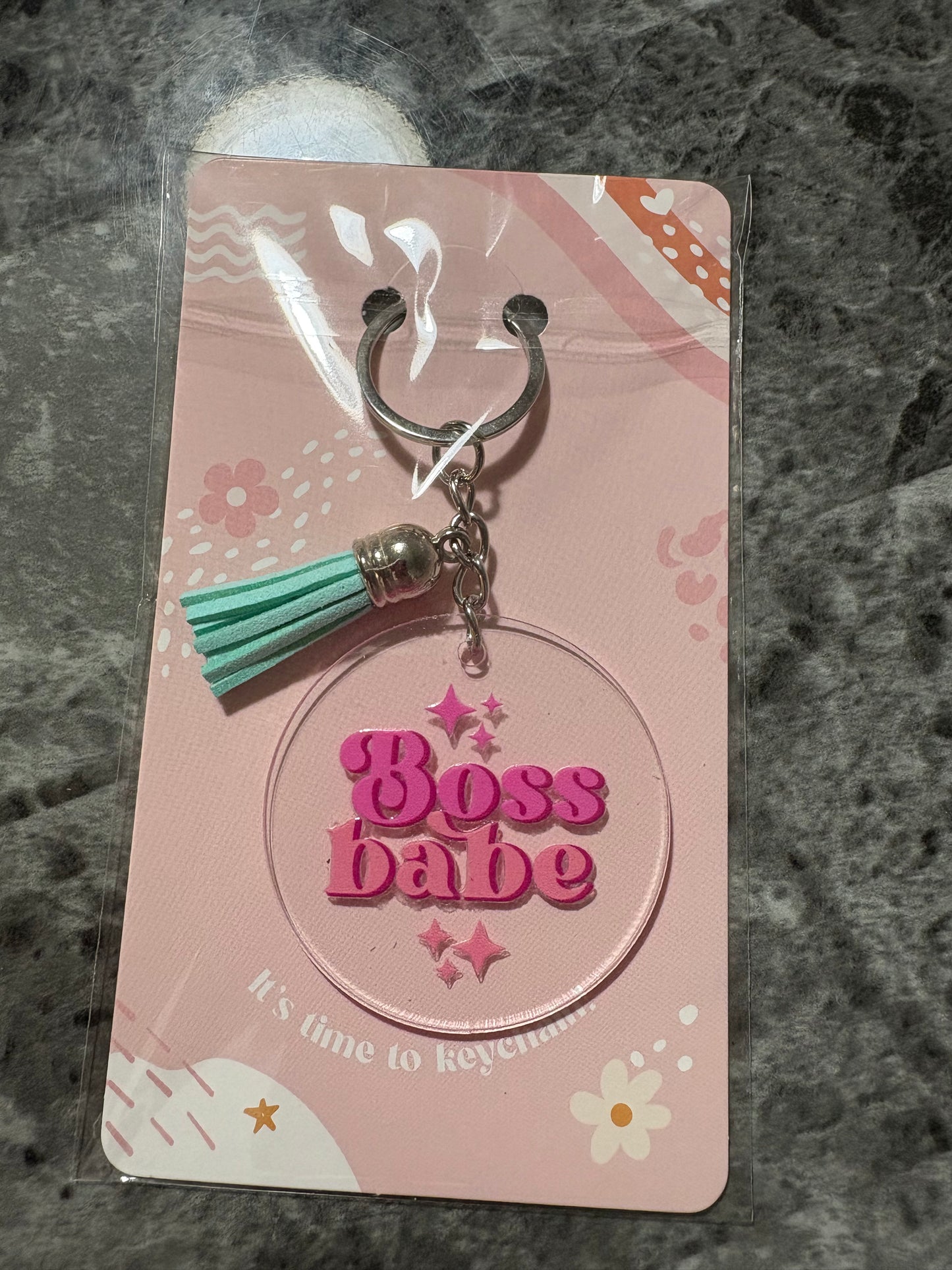 Boss Babe Keychain