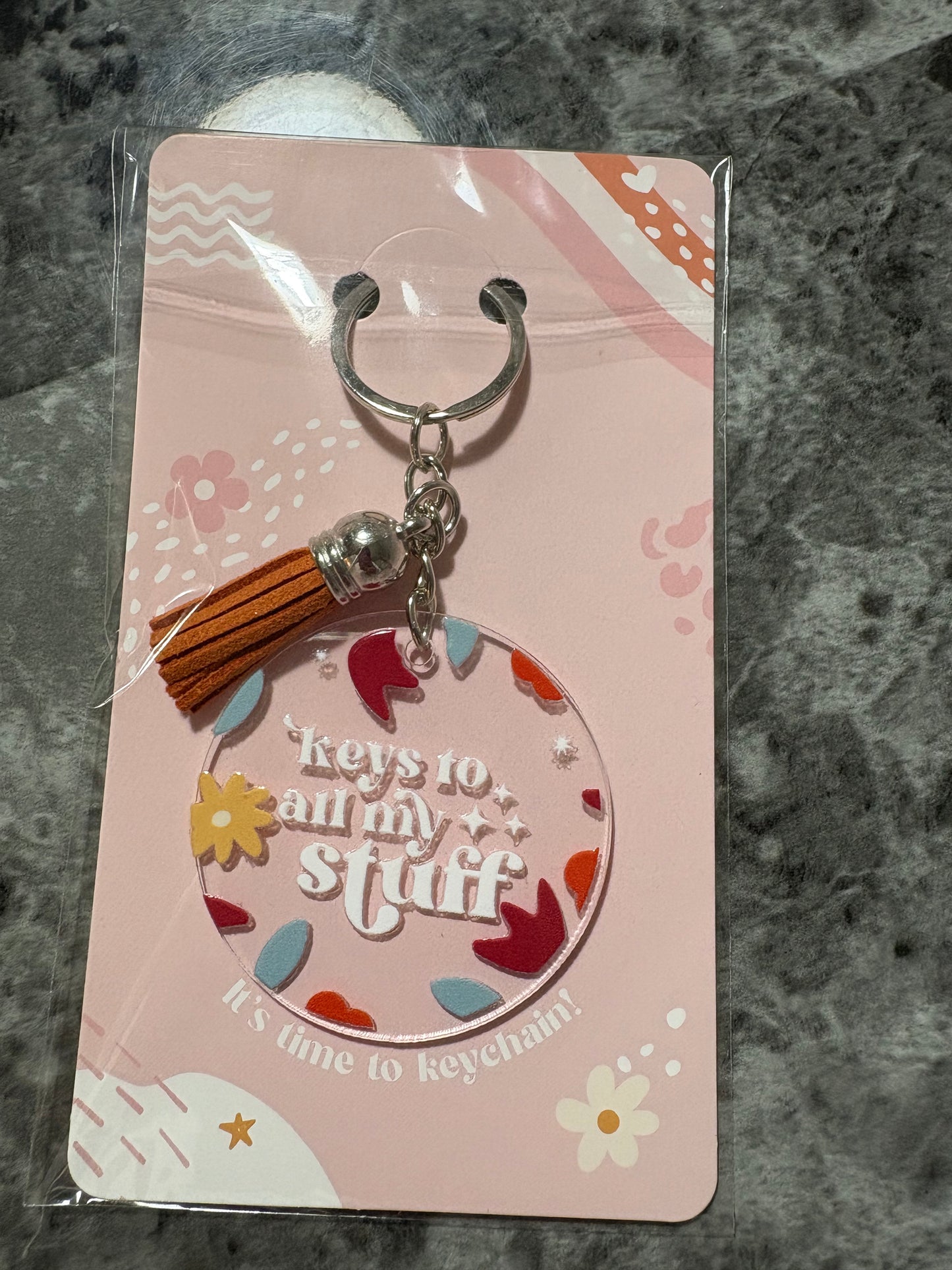 Keys To All My Stuff Keychain
