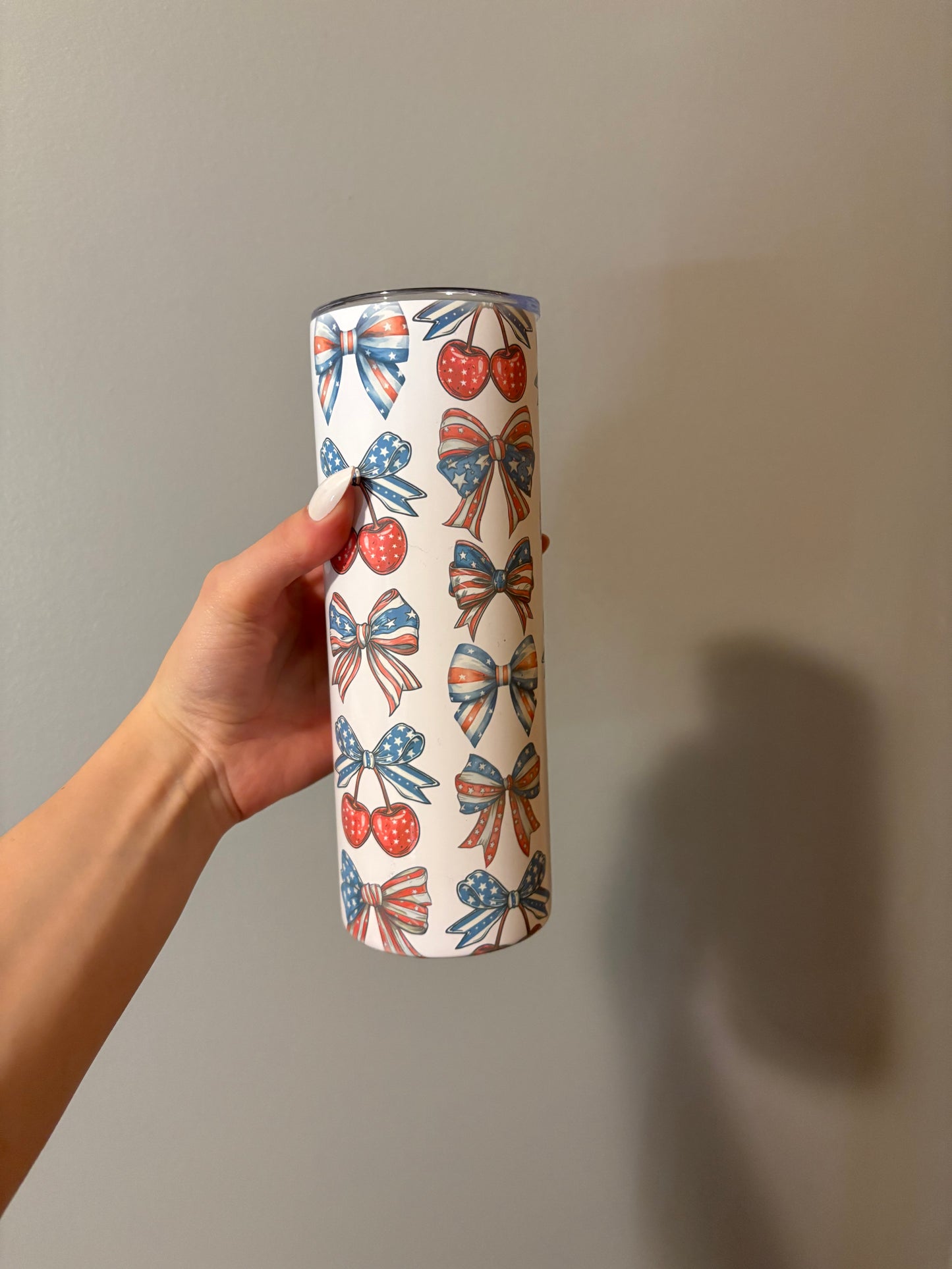 Bow 4th Of July 20oz Tumbler