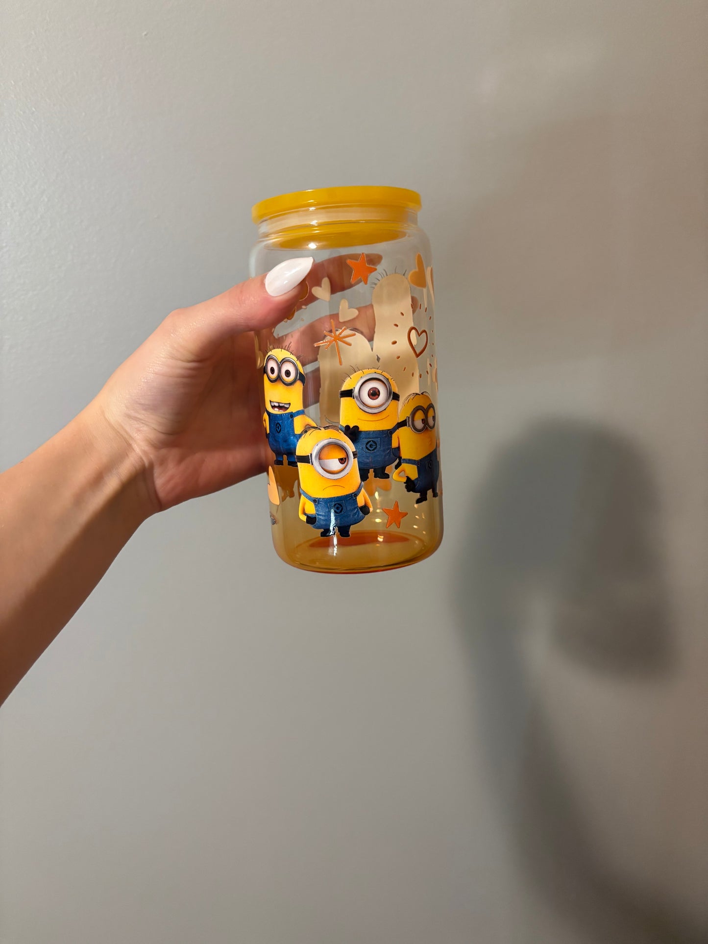Minions 16oz Glass Tumbler