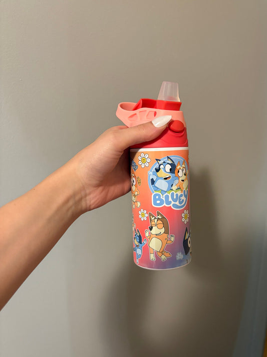 Pink Bluey Kids 12oz Sippy Cup