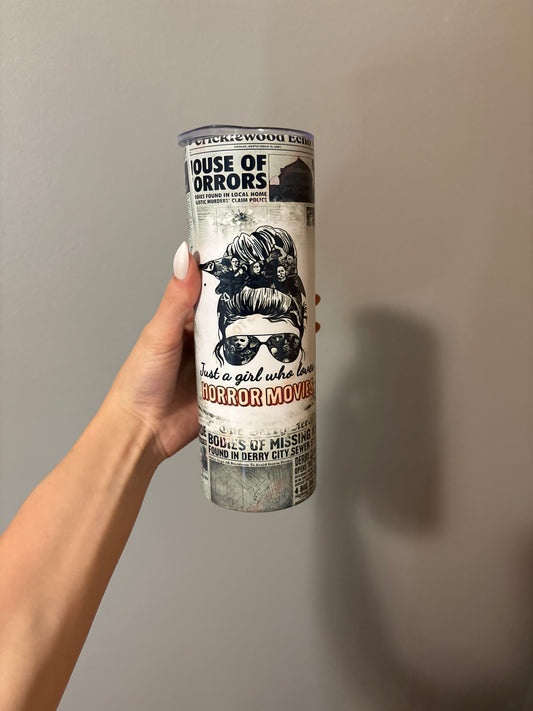 Horror Movies 16oz Tumbler