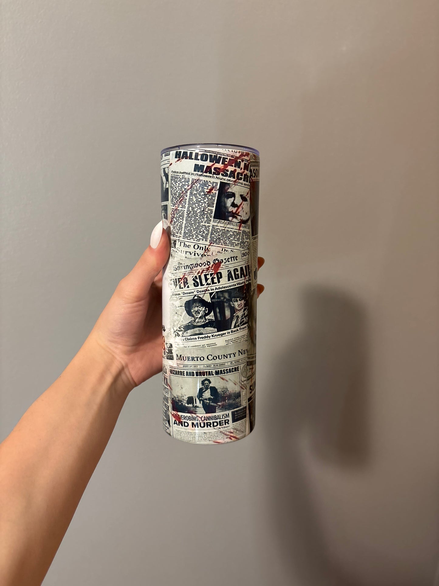 Horror Movies 16oz Tumbler